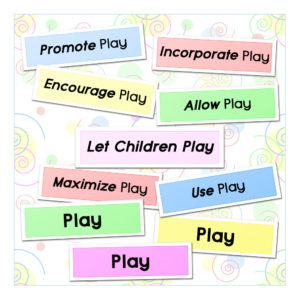 playful learning; playful learning activities; playful learning resources; learning through play; early years education; preschool play; children's play; importance of play